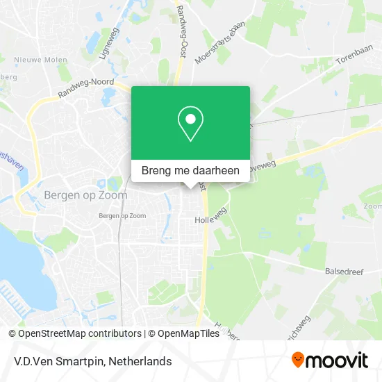 V.D.Ven Smartpin kaart