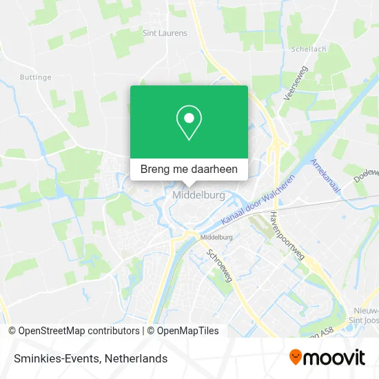 Sminkies-Events kaart