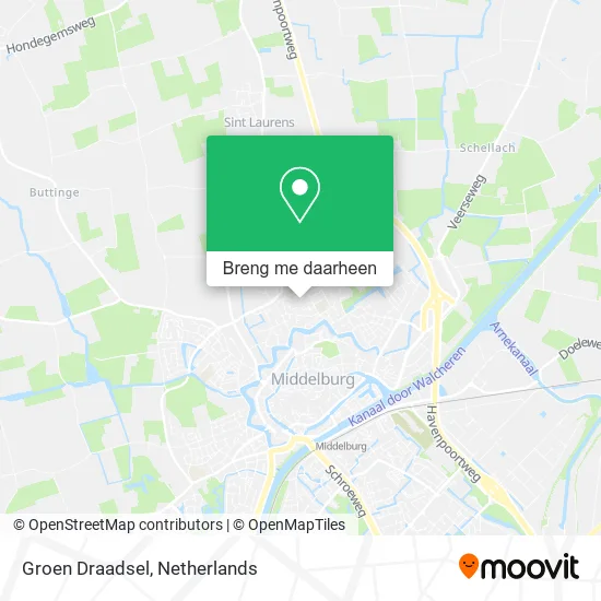 Groen Draadsel kaart