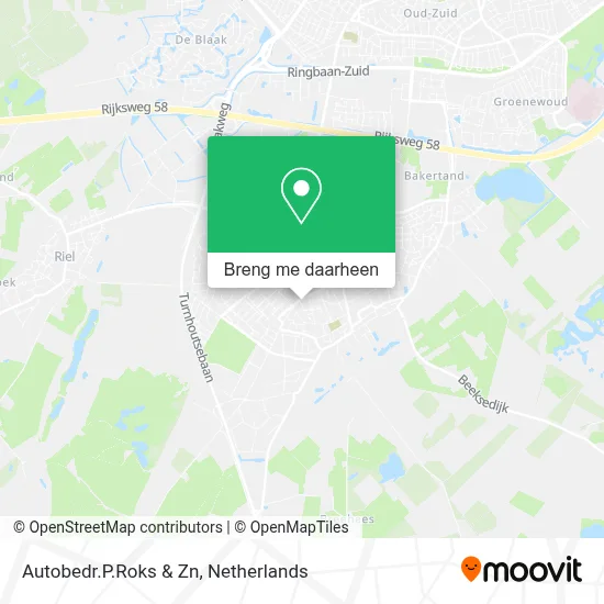 Autobedr.P.Roks & Zn kaart