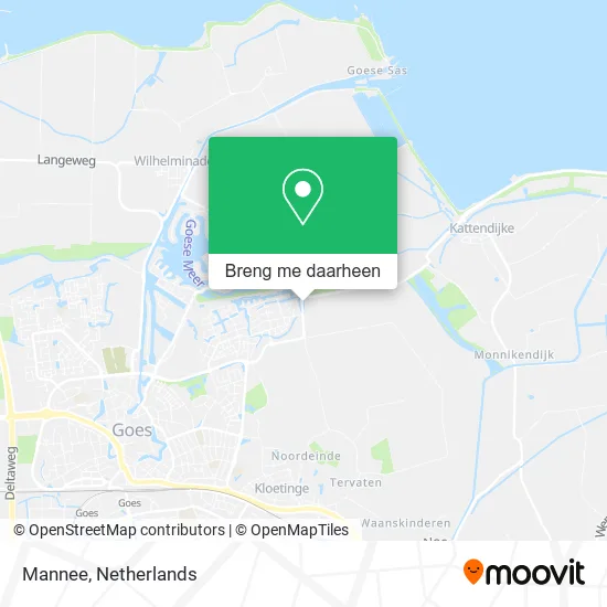 Mannee kaart