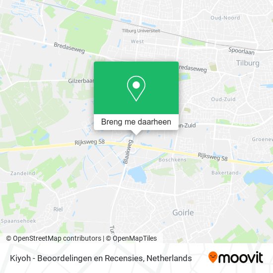 Kiyoh - Beoordelingen en Recensies kaart