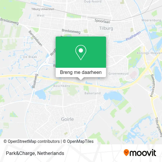 Park&Charge kaart