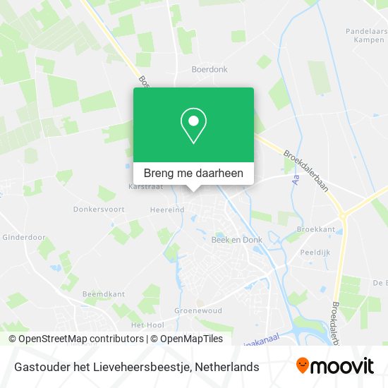 Gastouder het Lieveheersbeestje kaart