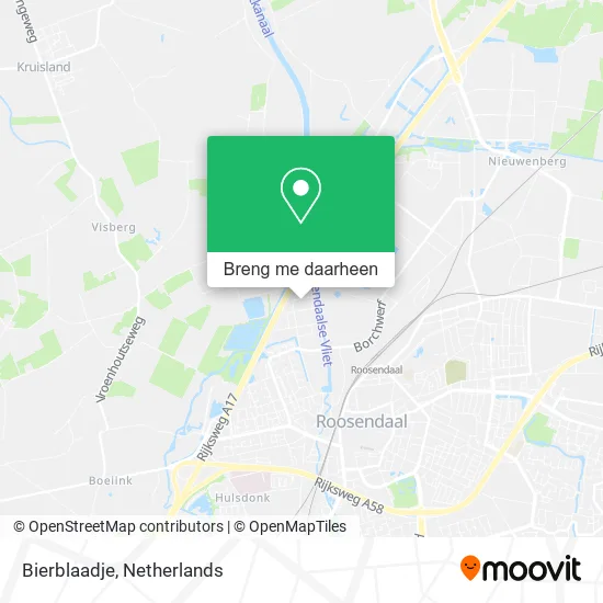 Bierblaadje kaart