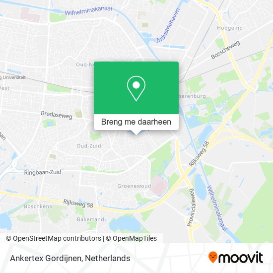 Ankertex Gordijnen kaart