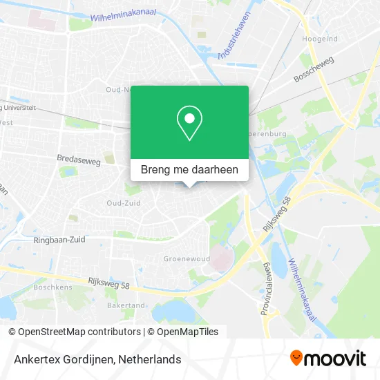 Ankertex Gordijnen kaart