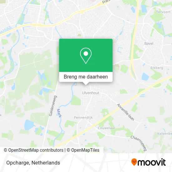 Opcharge kaart
