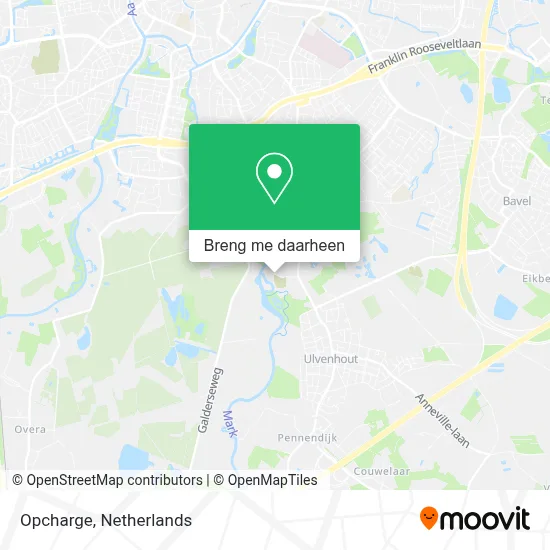 Opcharge kaart