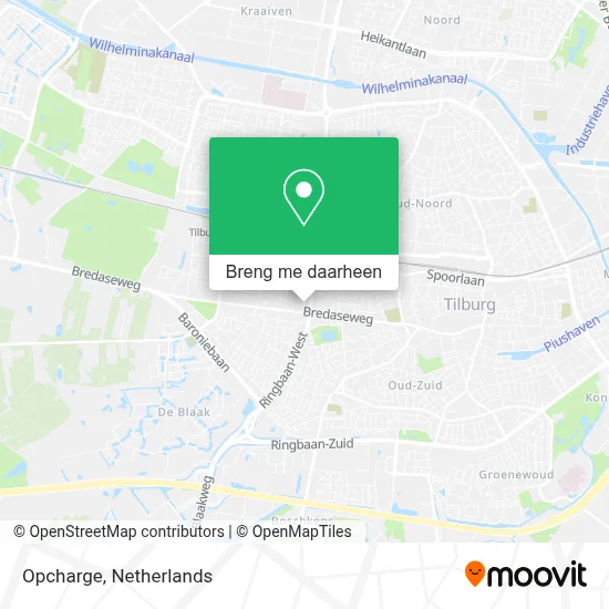 Opcharge kaart