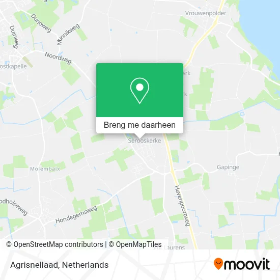 Agrisnellaad kaart