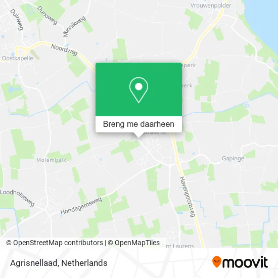 Agrisnellaad kaart