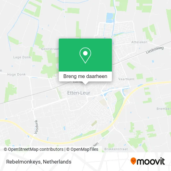 Rebelmonkeys kaart