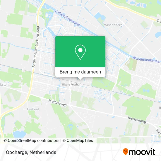 Opcharge kaart