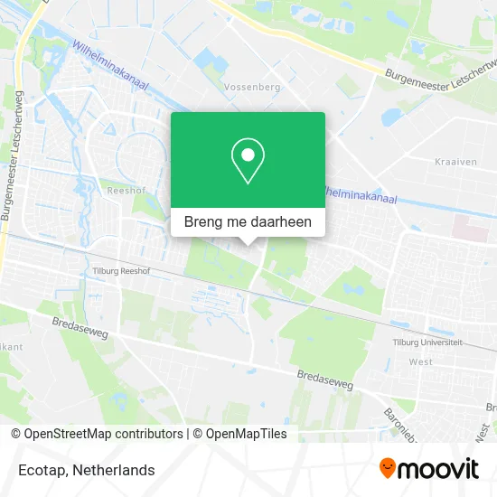 Ecotap kaart
