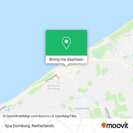 Spa Domburg kaart