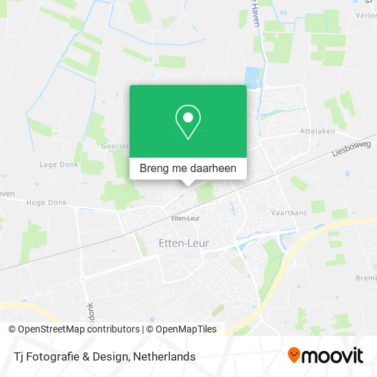 Tj Fotografie & Design kaart