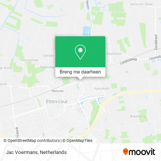 Jac Voermans kaart