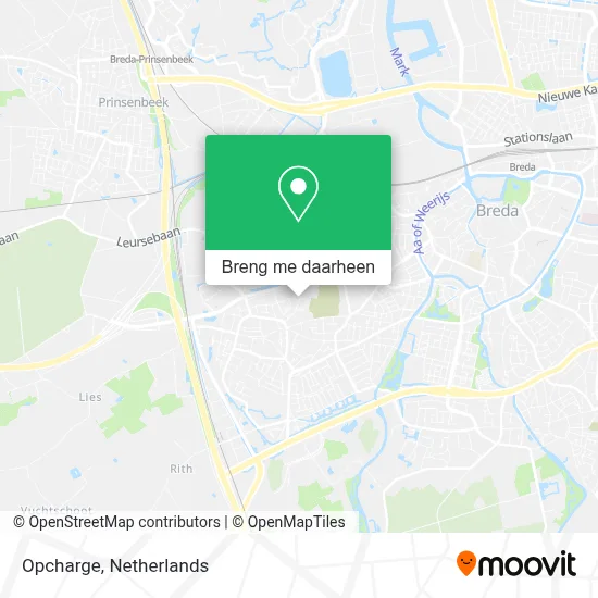 Opcharge kaart