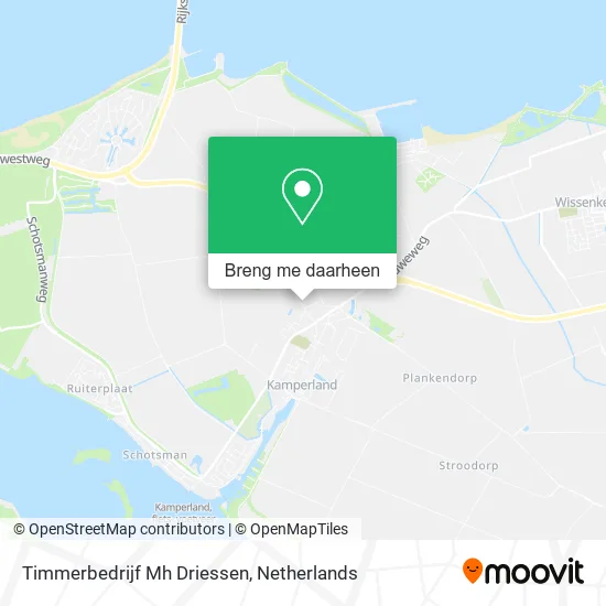 Timmerbedrijf Mh Driessen kaart
