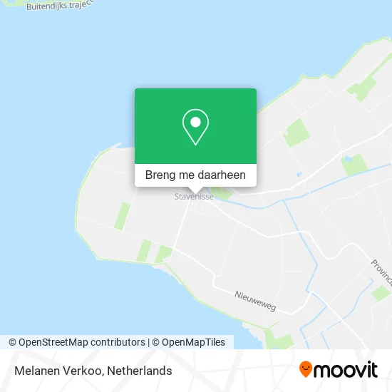 Melanen Verkoo kaart