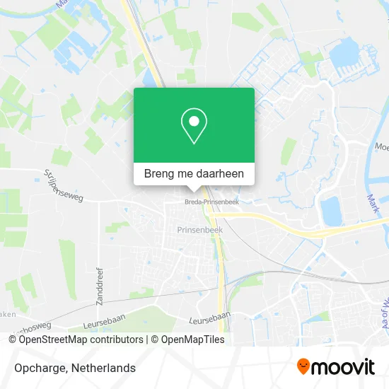 Opcharge kaart