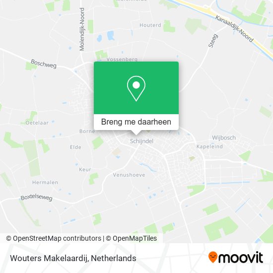 Wouters Makelaardij kaart