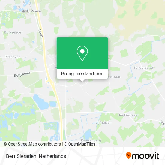 Bert Sieraden kaart