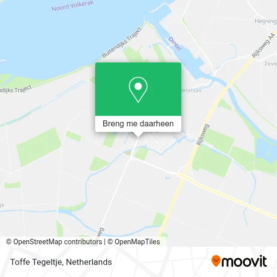 Toffe Tegeltje kaart
