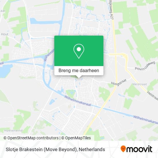 Slotje Brakestein (Move Beyond) kaart
