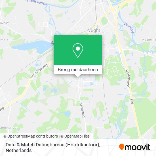 Date & Match Datingbureau (Hoofdkantoor) kaart