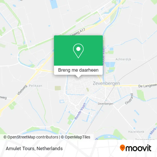 Amulet Tours kaart