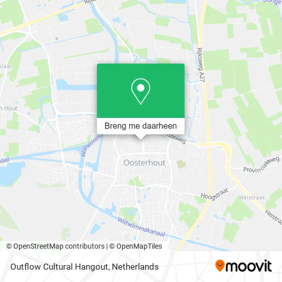Outflow Cultural Hangout kaart