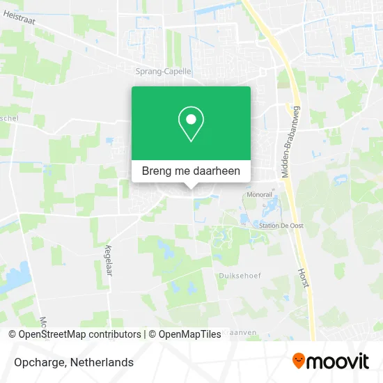 Opcharge kaart