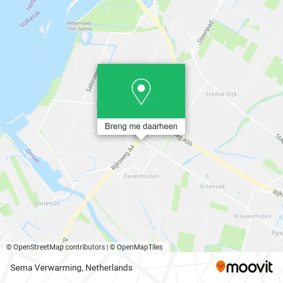 Sema Verwarming kaart