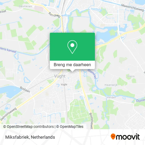 Miksfabriek kaart
