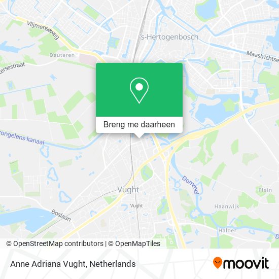 Anne Adriana Vught kaart
