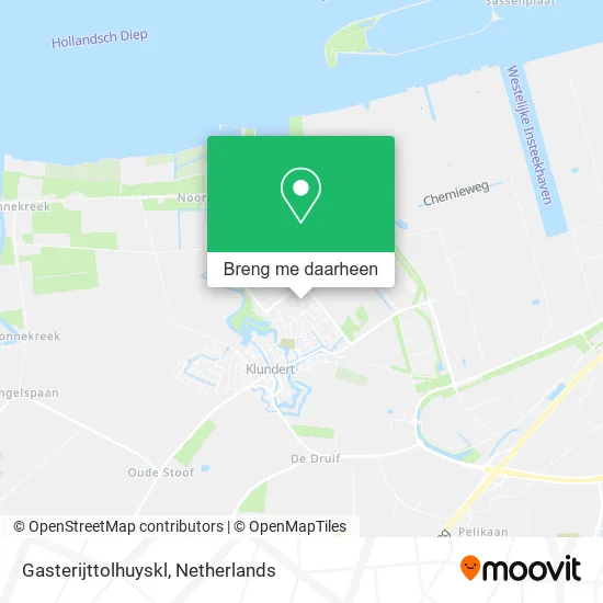Gasterijttolhuyskl kaart