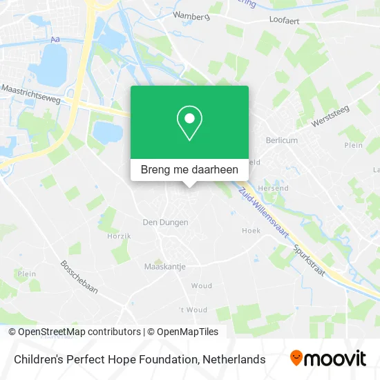 Children's Perfect Hope Foundation kaart