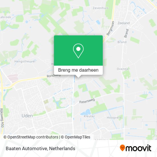 Baaten Automotive kaart