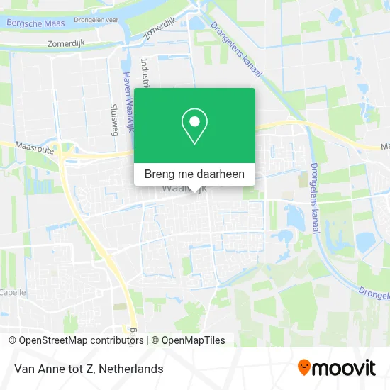 Van Anne tot Z kaart