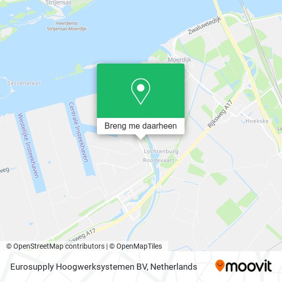 Eurosupply Hoogwerksystemen BV kaart