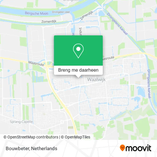 Bouwbeter kaart