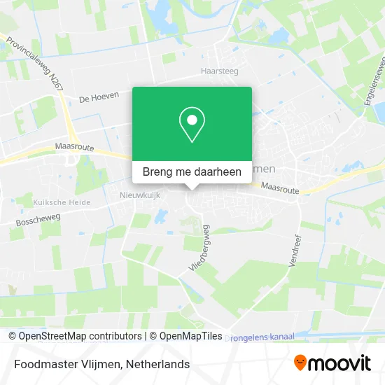 Foodmaster Vlijmen kaart