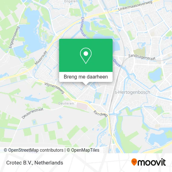 Crotec B.V. kaart
