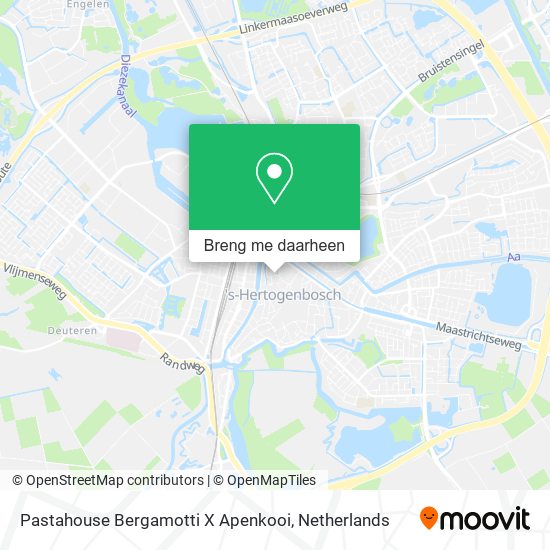 Pastahouse Bergamotti X Apenkooi kaart