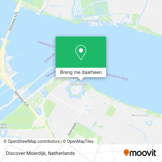 Discover Moerdijk kaart