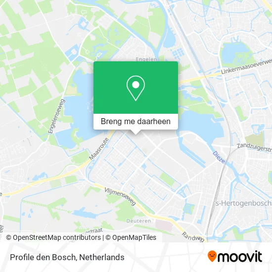 Profile den Bosch kaart