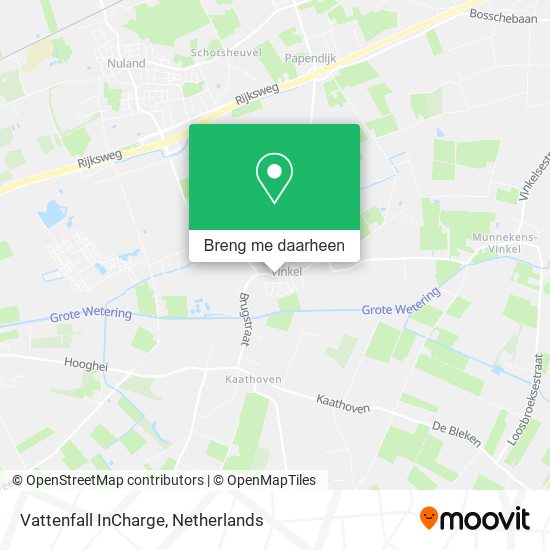 Vattenfall InCharge kaart