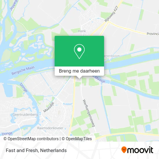 Fast and Fresh kaart